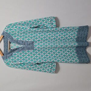 Cabana Life Tunic Dress Size Large UPF Size M Coastal Beach Coverup Resortwear